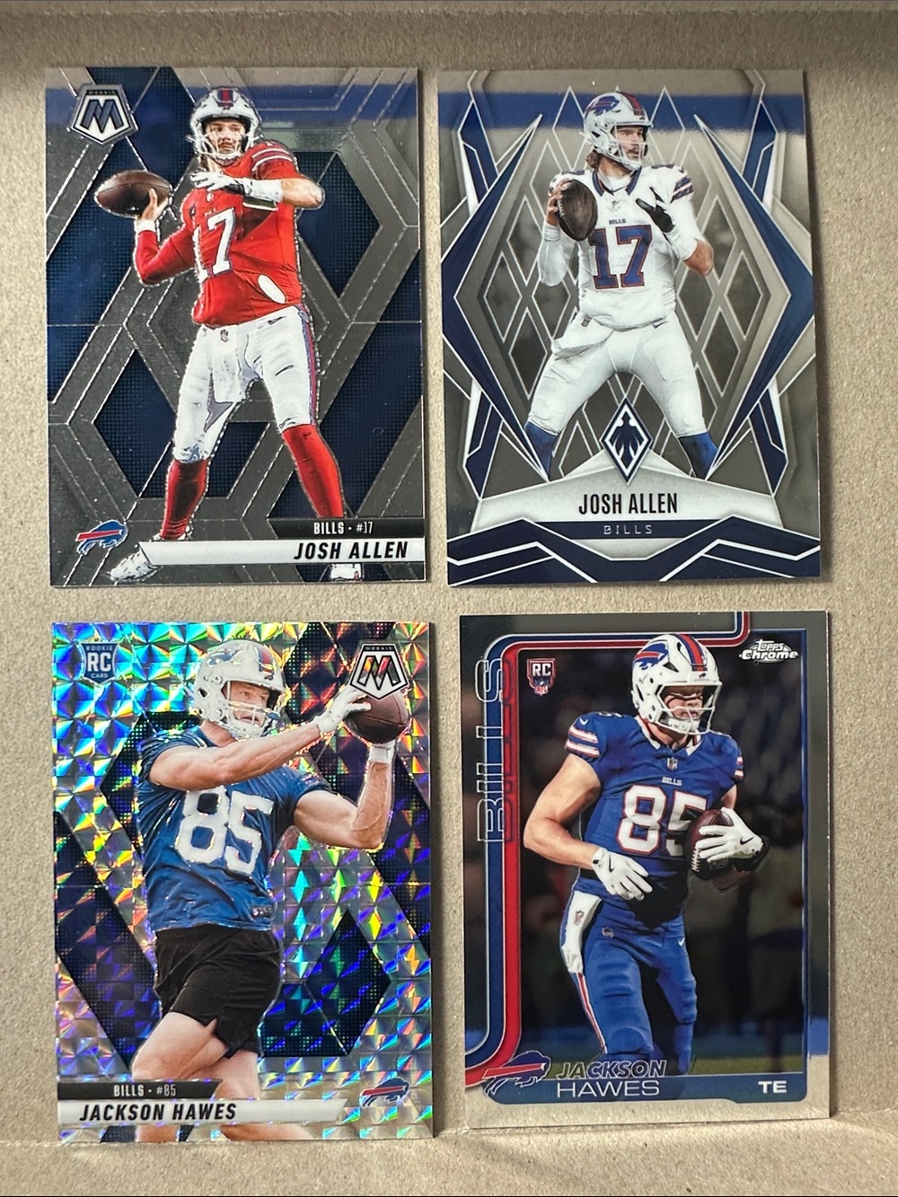 Josh Allen Bills w/ James Cook, Hawes/Bosa Lot of 19 - Picture 10 of 15